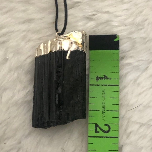 Black Tourmaline Pendant. NEW. - Picture 4 of 5